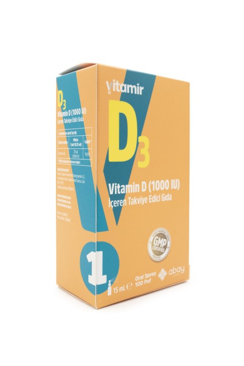 Abay D3 Vitamin Içeren Takviye Edici Gıda